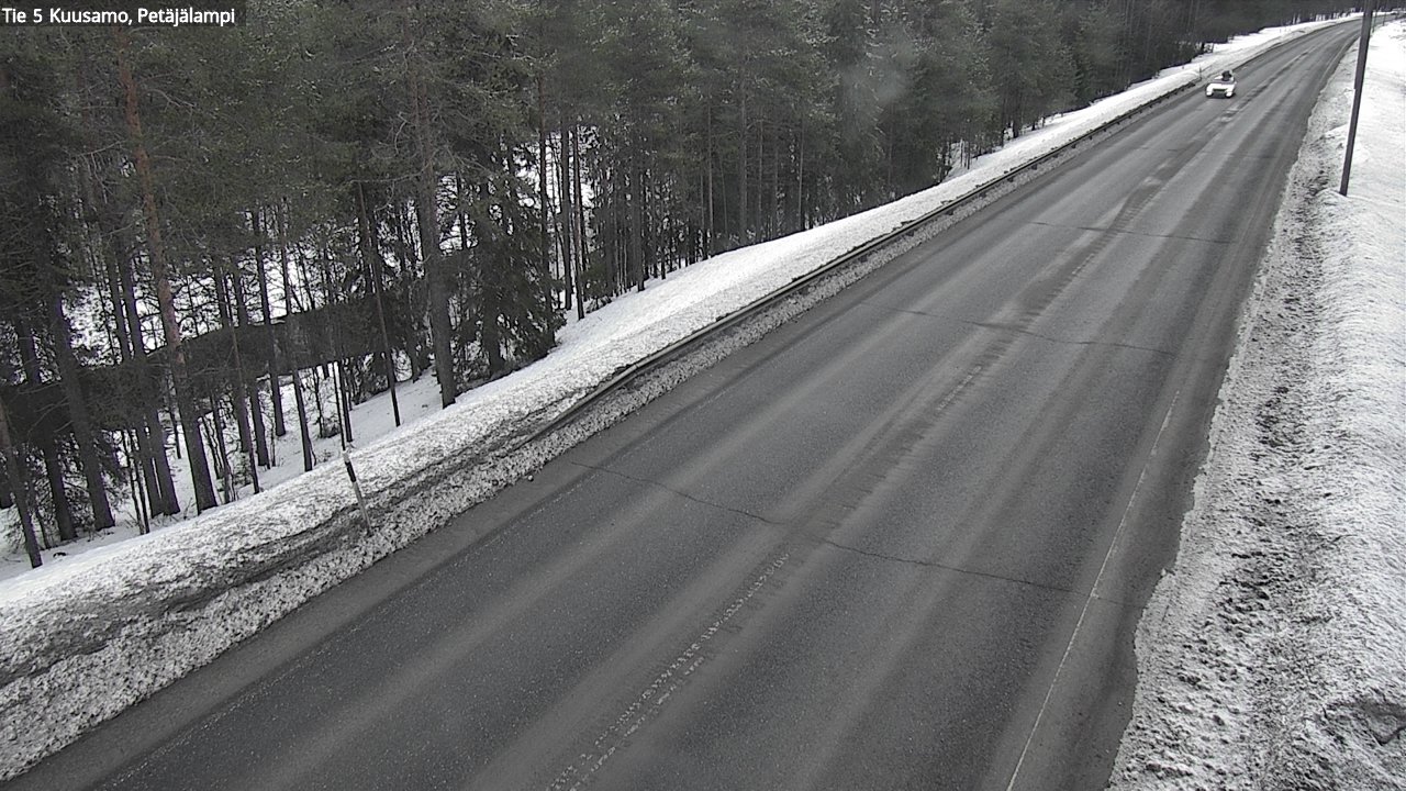 Kelikamerat Kuva Tie 5 Kuusamo, Petäjälampi, Kuusamo, Pohjois-Pohjanmaa