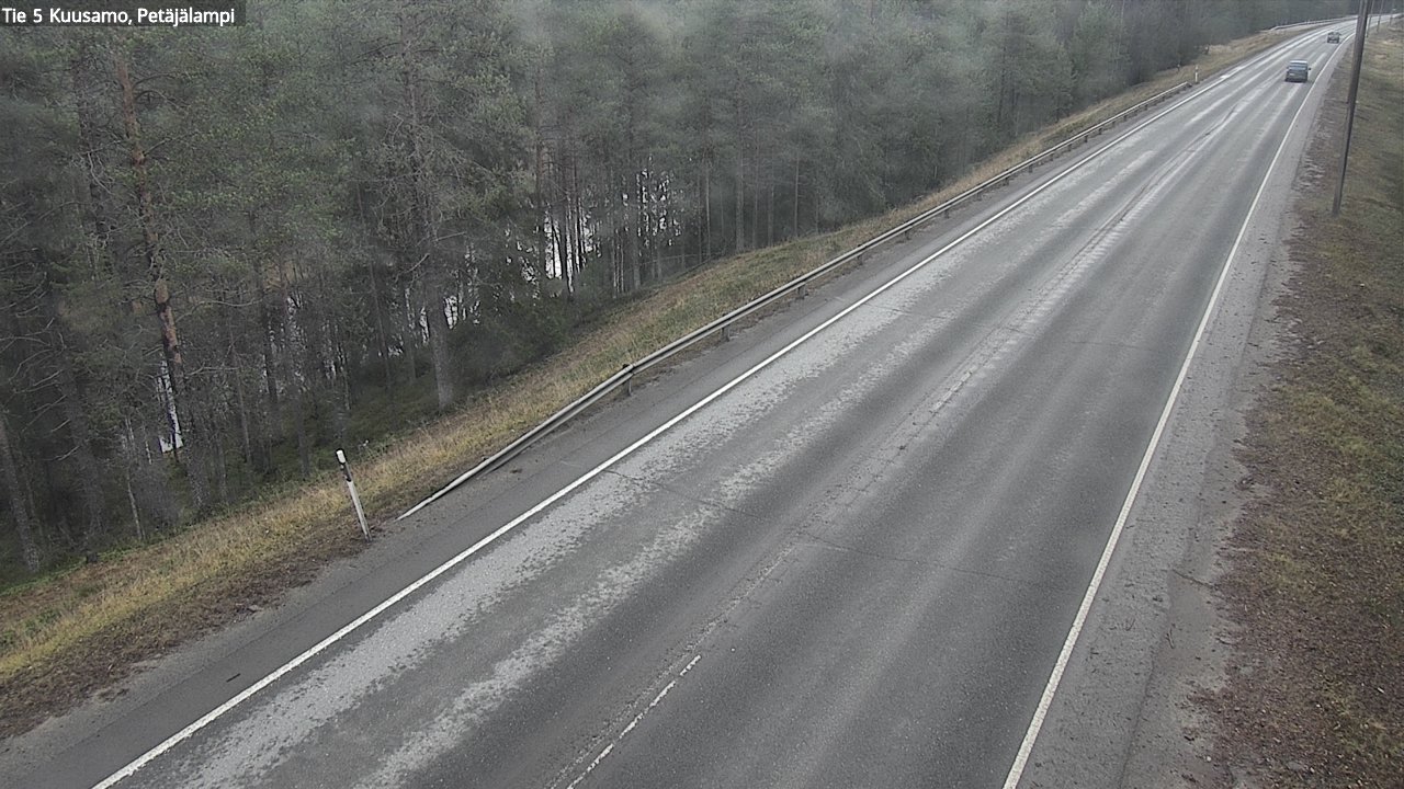 Kelikamerat Kuva Tie 5 Kuusamo, Petäjälampi, Kuusamo, Pohjois-Pohjanmaa