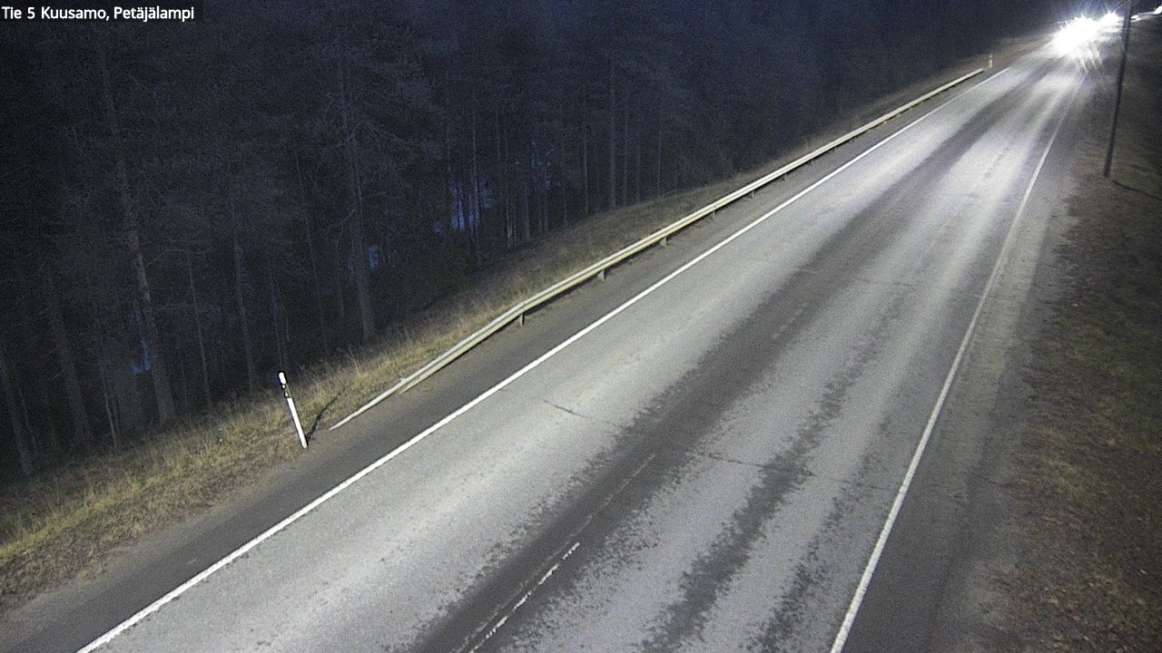 Kelikamerat Kuva Tie 5 Kuusamo, Petäjälampi, Kuusamo, Pohjois-Pohjanmaa