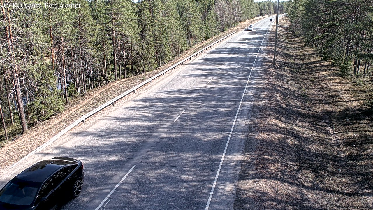Kelikamerat Kuva Tie 5 Kuusamo, Petäjälampi, Kuusamo, Pohjois-Pohjanmaa