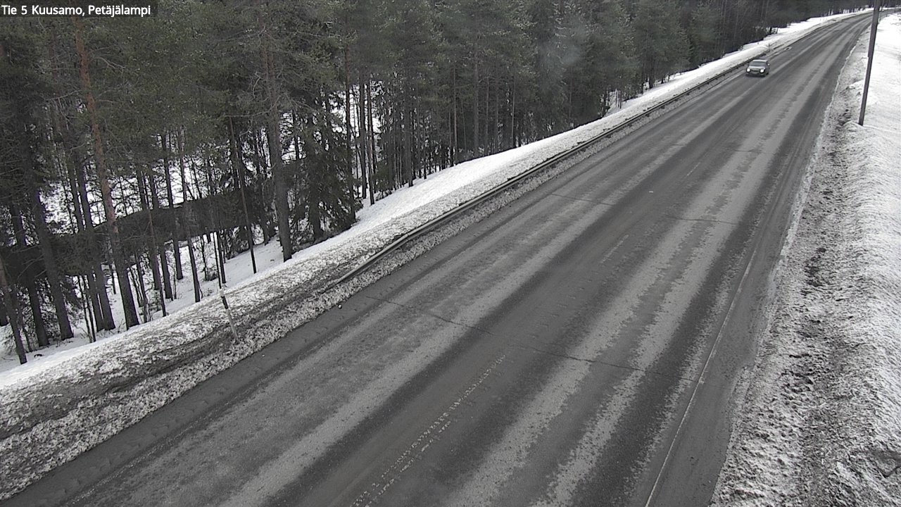 Kelikamerat Kuva Tie 5 Kuusamo, Petäjälampi, Kuusamo, Pohjois-Pohjanmaa