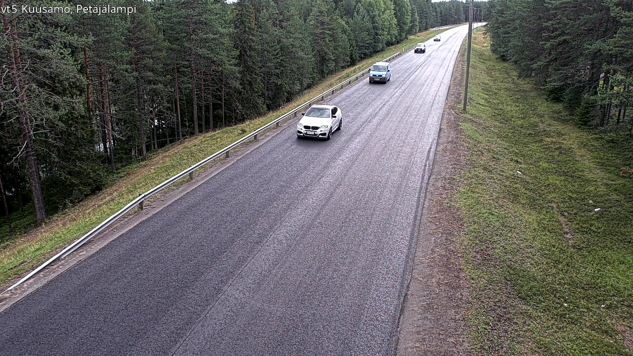Kelikamerat Kuva Tie 5 Kuusamo, Petäjälampi, Kuusamo, Pohjois-Pohjanmaa