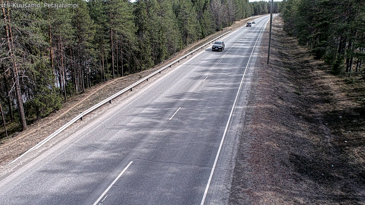 Kelikamerat Kuva Tie 5 Kuusamo, Petäjälampi, Kuusamo, Pohjois-Pohjanmaa