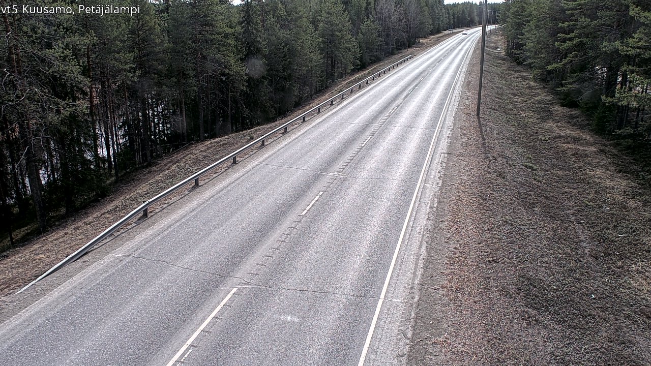 Kelikamerat Kuva Tie 5 Kuusamo, Petäjälampi, Kuusamo, Pohjois-Pohjanmaa