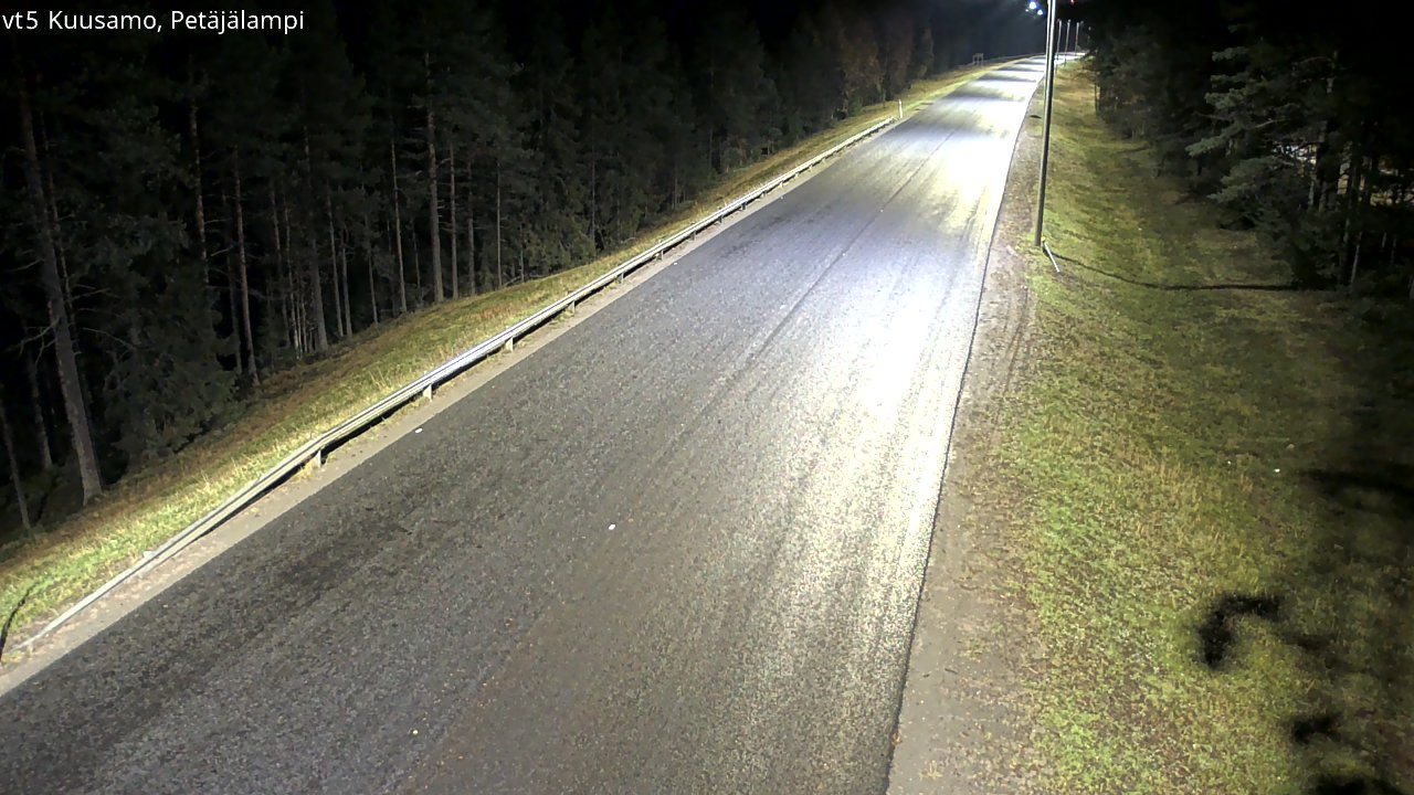 Weather Camera Image Road 5 Kuusamo, Petäjälampi, Kuusamo, Pohjois-Pohjanmaa