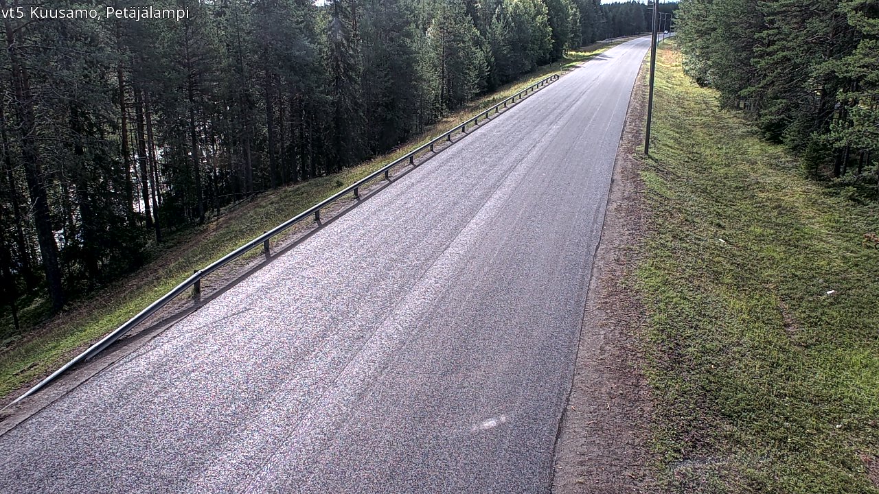 Kelikamerat Kuva Tie 5 Kuusamo, Petäjälampi, Kuusamo, Pohjois-Pohjanmaa