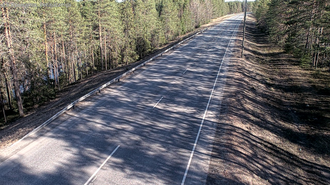 Kelikamerat Kuva Tie 5 Kuusamo, Petäjälampi, Kuusamo, Pohjois-Pohjanmaa