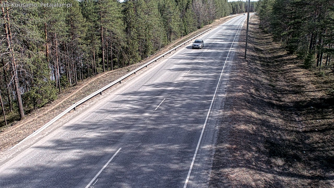 Kelikamerat Kuva Tie 5 Kuusamo, Petäjälampi, Kuusamo, Pohjois-Pohjanmaa