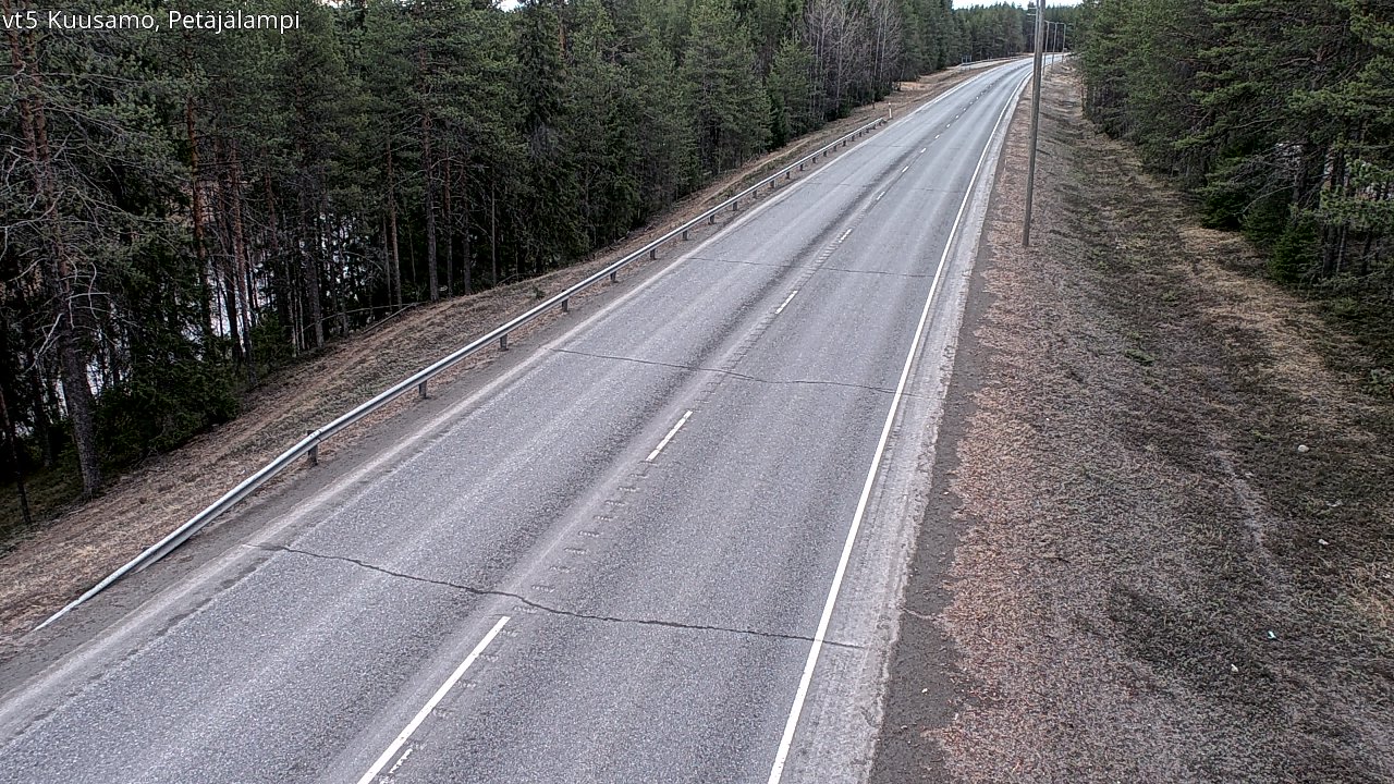 Kelikamerat Kuva Tie 5 Kuusamo, Petäjälampi, Kuusamo, Pohjois-Pohjanmaa