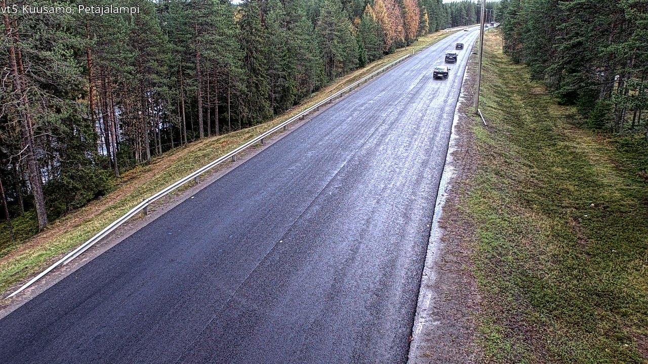 Weather Camera Image Road 5 Kuusamo, Petäjälampi, Kuusamo, Pohjois-Pohjanmaa