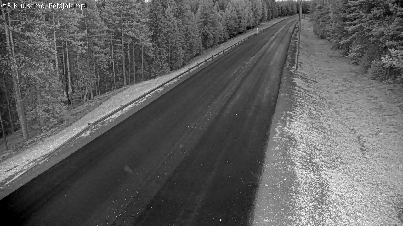 Kelikamerat Kuva Tie 5 Kuusamo, Petäjälampi, Kuusamo, Pohjois-Pohjanmaa