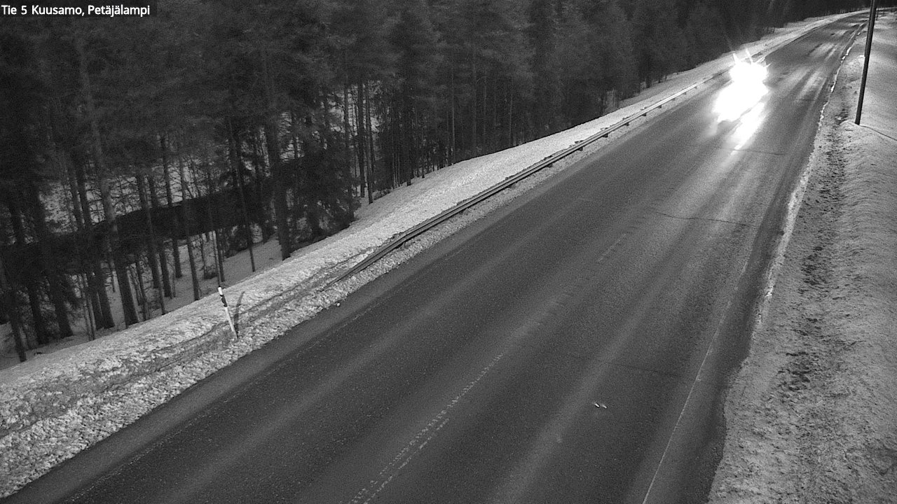 Kelikamerat Kuva Tie 5 Kuusamo, Petäjälampi, Kuusamo, Pohjois-Pohjanmaa