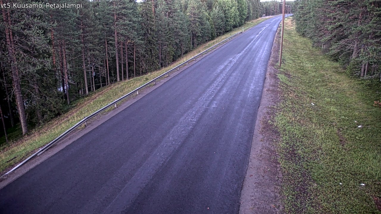 Kelikamerat Kuva Tie 5 Kuusamo, Petäjälampi, Kuusamo, Pohjois-Pohjanmaa
