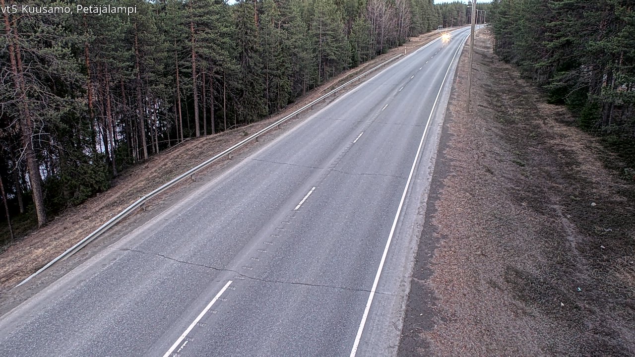 Kelikamerat Kuva Tie 5 Kuusamo, Petäjälampi, Kuusamo, Pohjois-Pohjanmaa