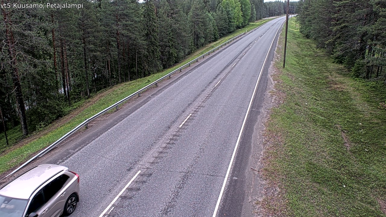 Kelikamerat Kuva Tie 5 Kuusamo, Petäjälampi, Kuusamo, Pohjois-Pohjanmaa