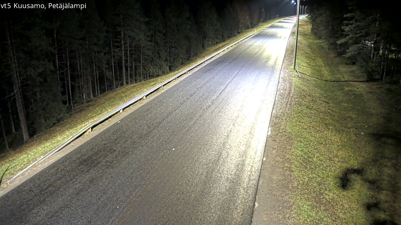 Weather Camera Image Road 5 Kuusamo, Petäjälampi, Kuusamo, Pohjois-Pohjanmaa
