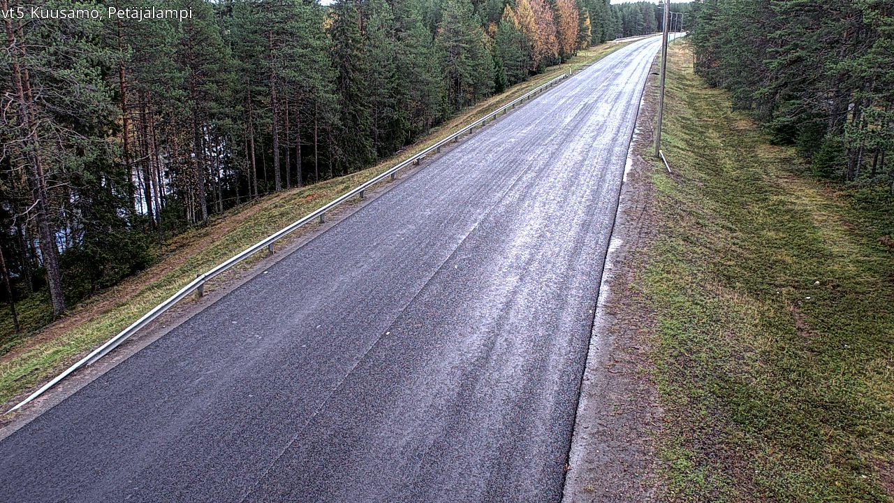 Weather Camera Image Road 5 Kuusamo, Petäjälampi, Kuusamo, Pohjois-Pohjanmaa