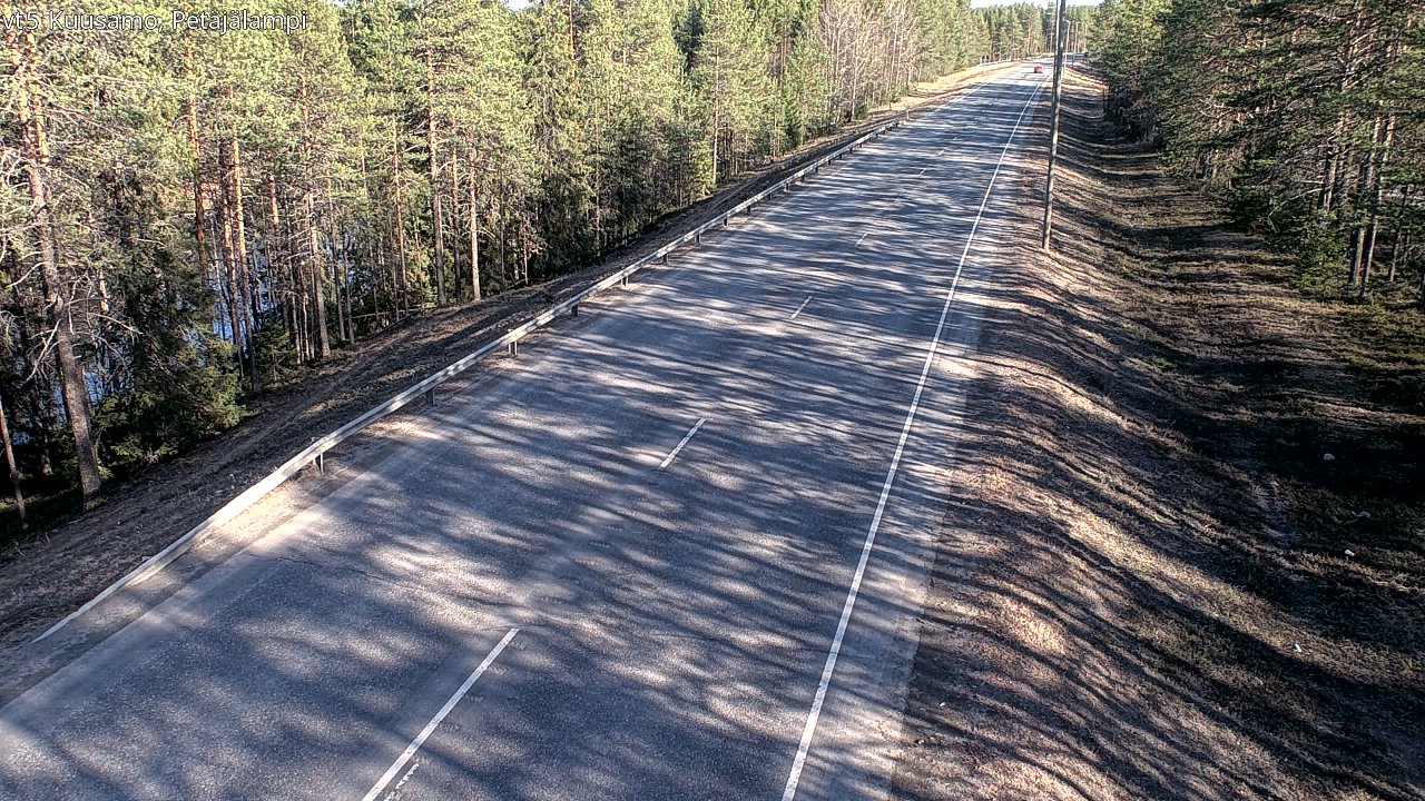 Kelikamerat Kuva Tie 5 Kuusamo, Petäjälampi, Kuusamo, Pohjois-Pohjanmaa