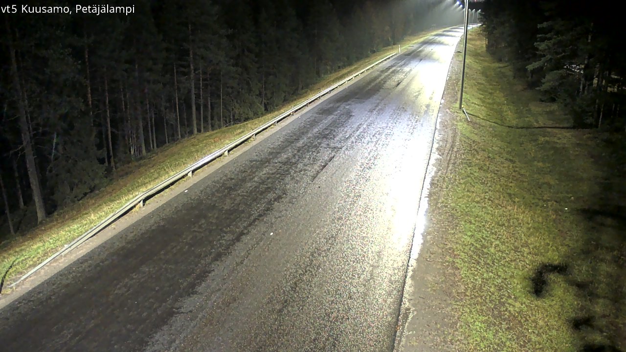 Weather Camera Image Road 5 Kuusamo, Petäjälampi, Kuusamo, Pohjois-Pohjanmaa
