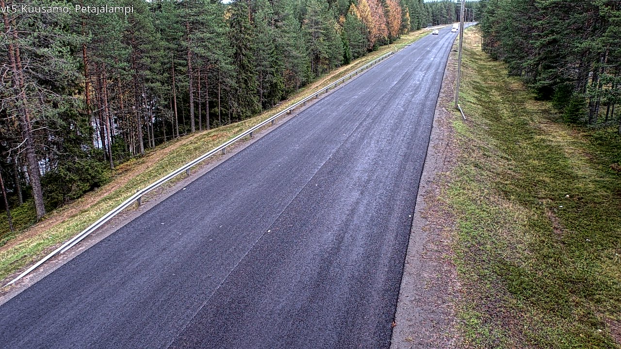 Weather Camera Image Road 5 Kuusamo, Petäjälampi, Kuusamo, Pohjois-Pohjanmaa