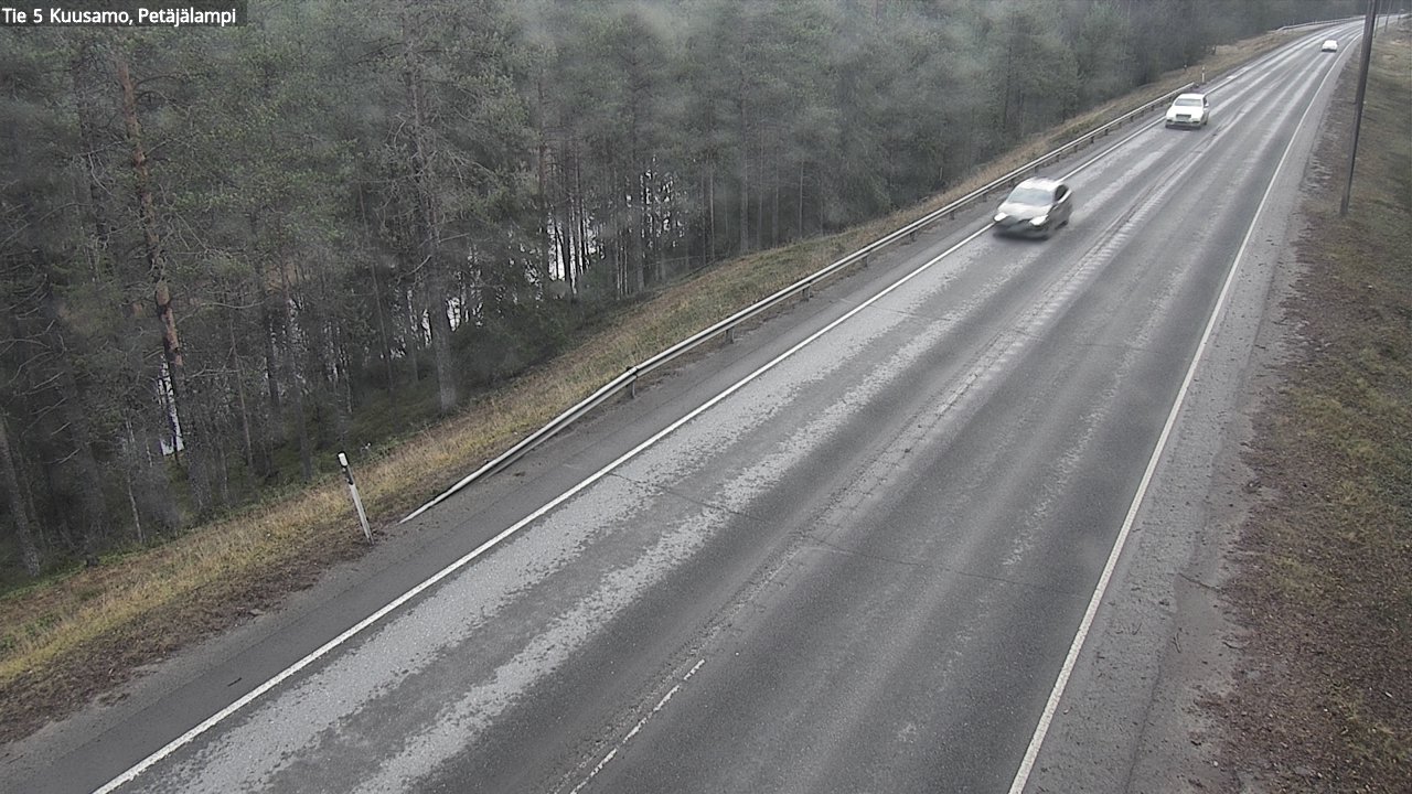 Kelikamerat Kuva Tie 5 Kuusamo, Petäjälampi, Kuusamo, Pohjois-Pohjanmaa