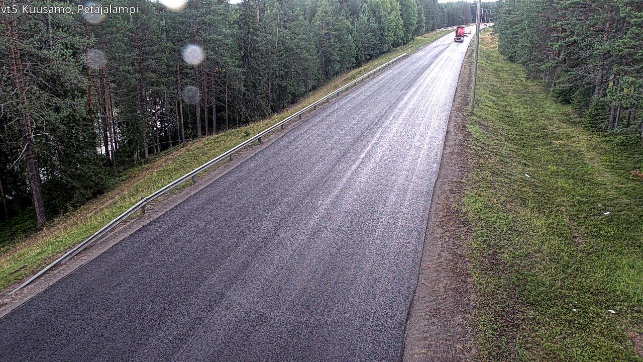 Kelikamerat Kuva Tie 5 Kuusamo, Petäjälampi, Kuusamo, Pohjois-Pohjanmaa