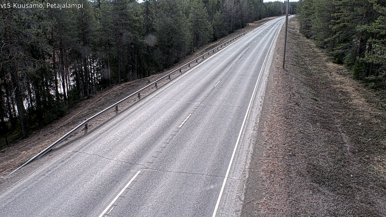 Kelikamerat Kuva Tie 5 Kuusamo, Petäjälampi, Kuusamo, Pohjois-Pohjanmaa