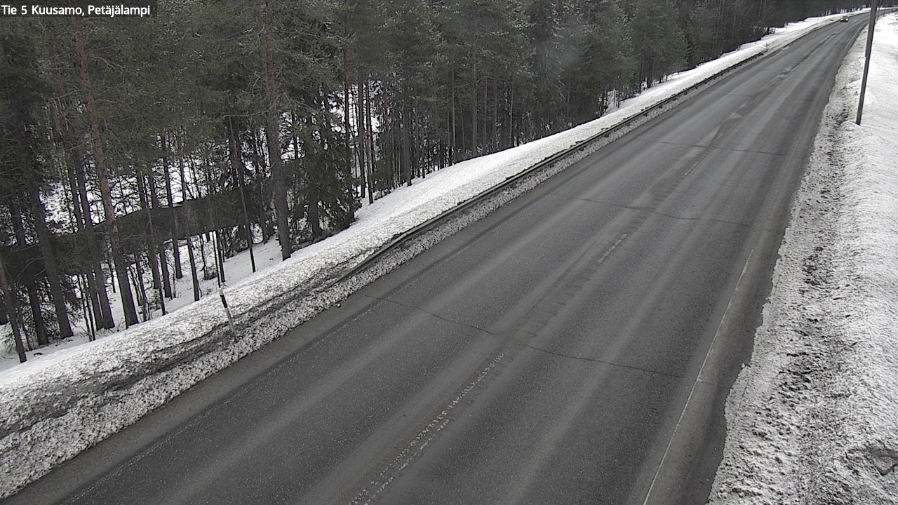 Kelikamerat Kuva Tie 5 Kuusamo, Petäjälampi, Kuusamo, Pohjois-Pohjanmaa