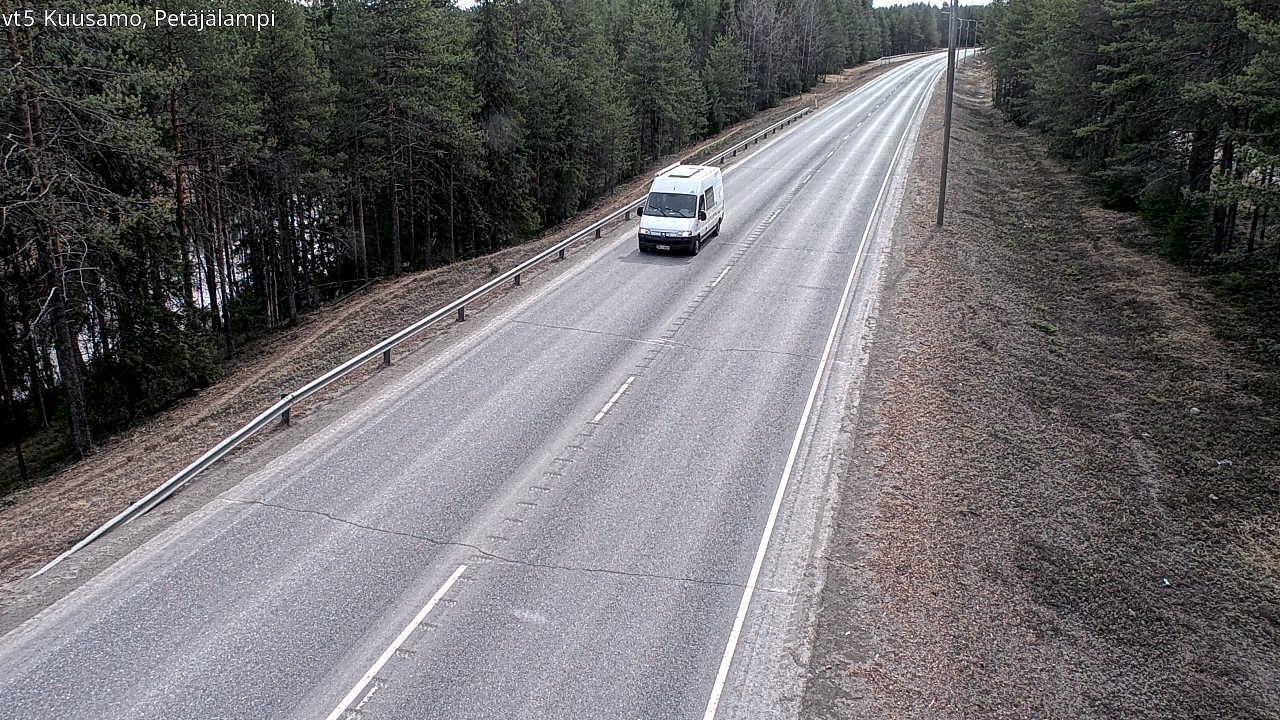 Kelikamerat Kuva Tie 5 Kuusamo, Petäjälampi, Kuusamo, Pohjois-Pohjanmaa