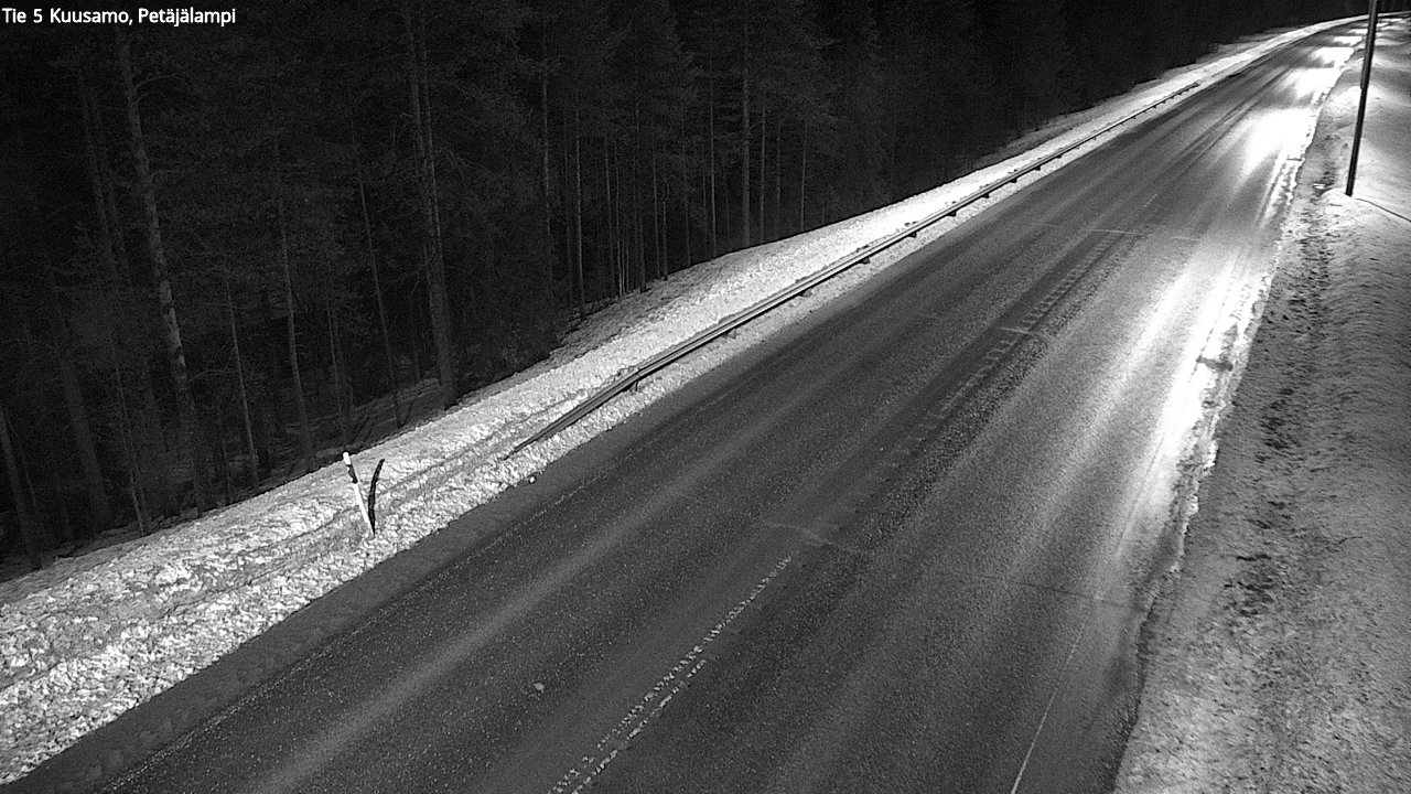 Kelikamerat Kuva Tie 5 Kuusamo, Petäjälampi, Kuusamo, Pohjois-Pohjanmaa