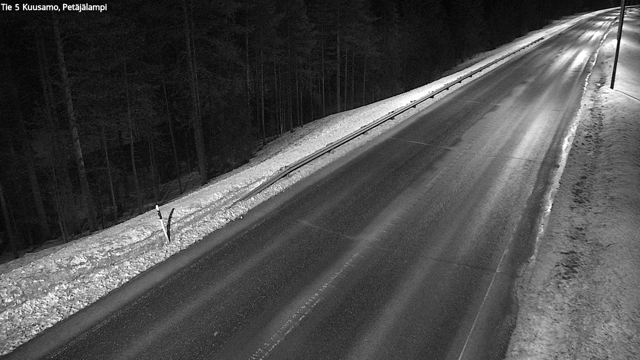 Kelikamerat Kuva Tie 5 Kuusamo, Petäjälampi, Kuusamo, Pohjois-Pohjanmaa