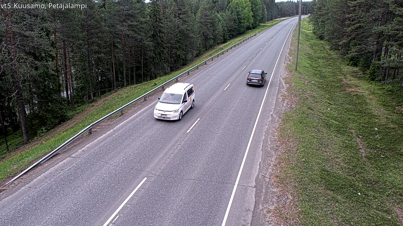 Kelikamerat Kuva Tie 5 Kuusamo, Petäjälampi, Kuusamo, Pohjois-Pohjanmaa