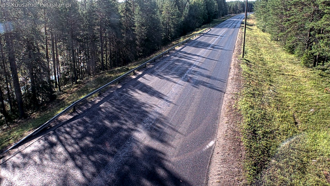Weather Camera Image Road 5 Kuusamo, Petäjälampi, Kuusamo, Pohjois-Pohjanmaa