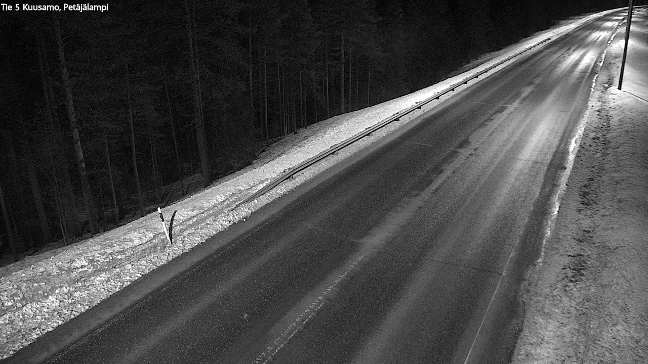 Kelikamerat Kuva Tie 5 Kuusamo, Petäjälampi, Kuusamo, Pohjois-Pohjanmaa