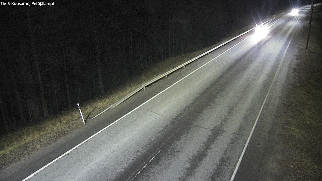 Kelikamerat Kuva Tie 5 Kuusamo, Petäjälampi, Kuusamo, Pohjois-Pohjanmaa