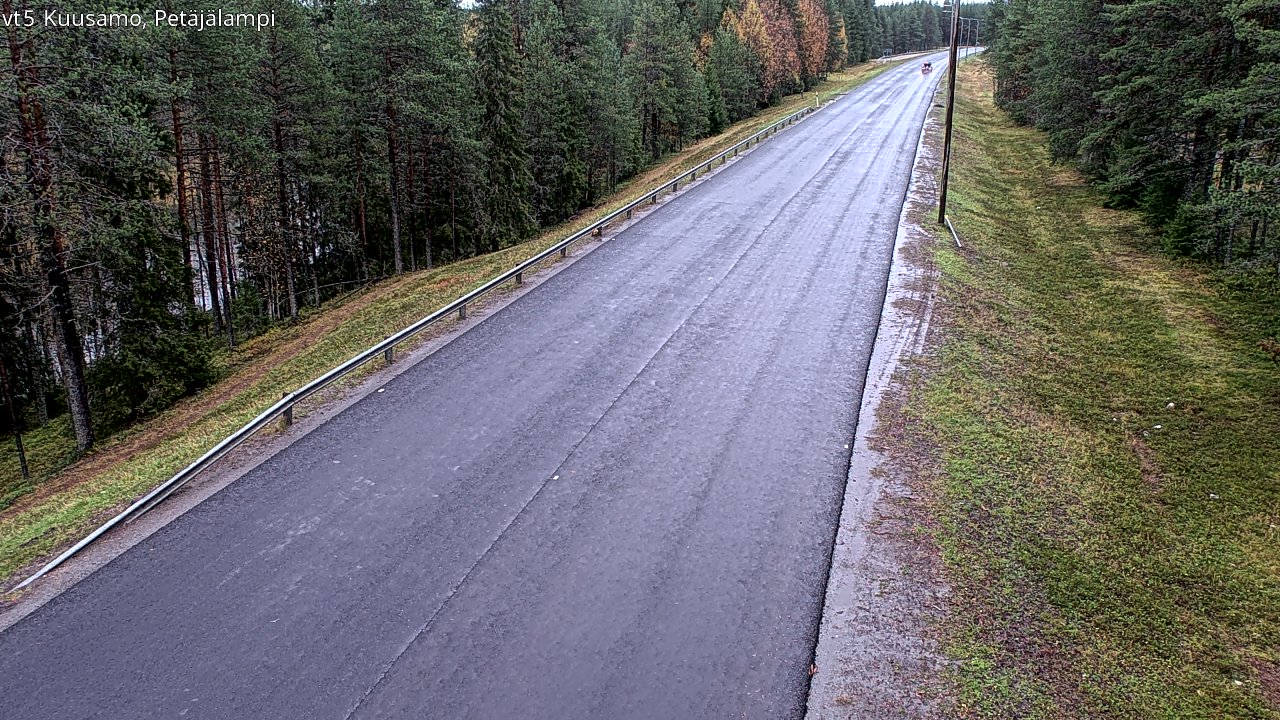 Weather Camera Image Road 5 Kuusamo, Petäjälampi, Kuusamo, Pohjois-Pohjanmaa