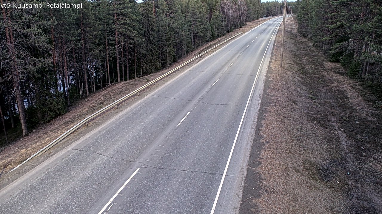 Kelikamerat Kuva Tie 5 Kuusamo, Petäjälampi, Kuusamo, Pohjois-Pohjanmaa