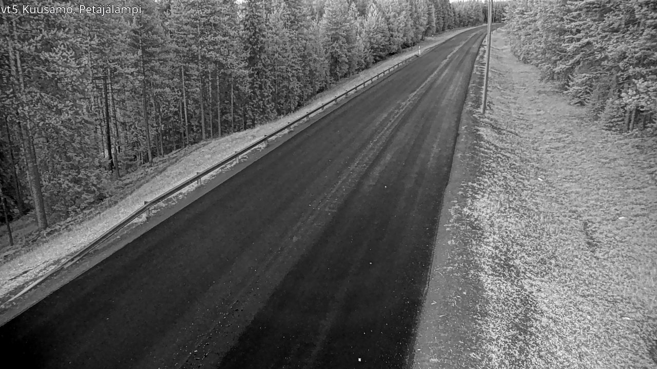 Kelikamerat Kuva Tie 5 Kuusamo, Petäjälampi, Kuusamo, Pohjois-Pohjanmaa
