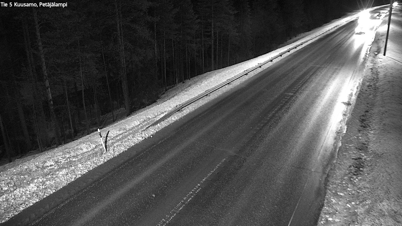 Kelikamerat Kuva Tie 5 Kuusamo, Petäjälampi, Kuusamo, Pohjois-Pohjanmaa