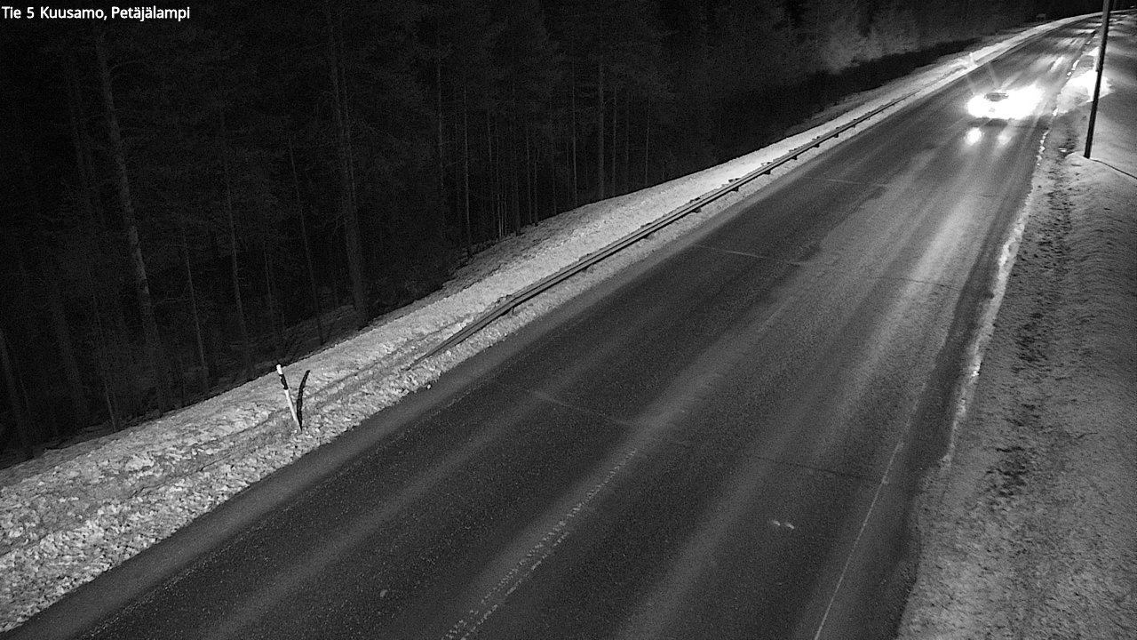 Kelikamerat Kuva Tie 5 Kuusamo, Petäjälampi, Kuusamo, Pohjois-Pohjanmaa