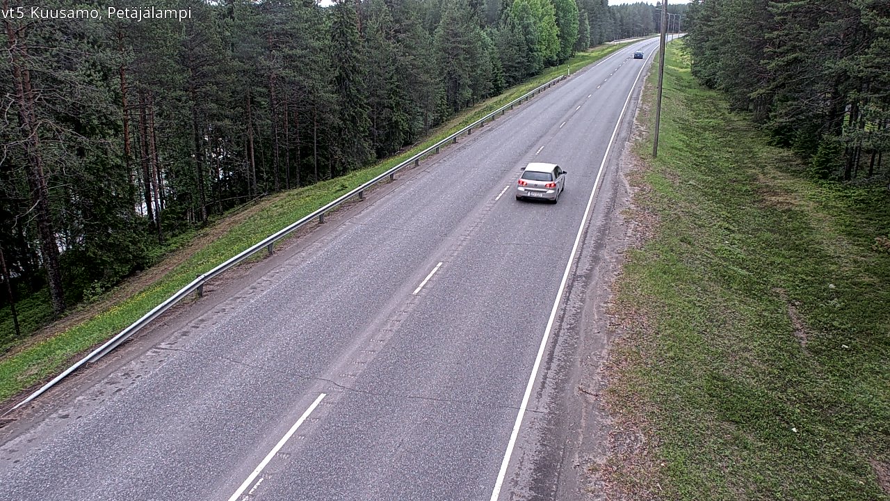 Kelikamerat Kuva Tie 5 Kuusamo, Petäjälampi, Kuusamo, Pohjois-Pohjanmaa
