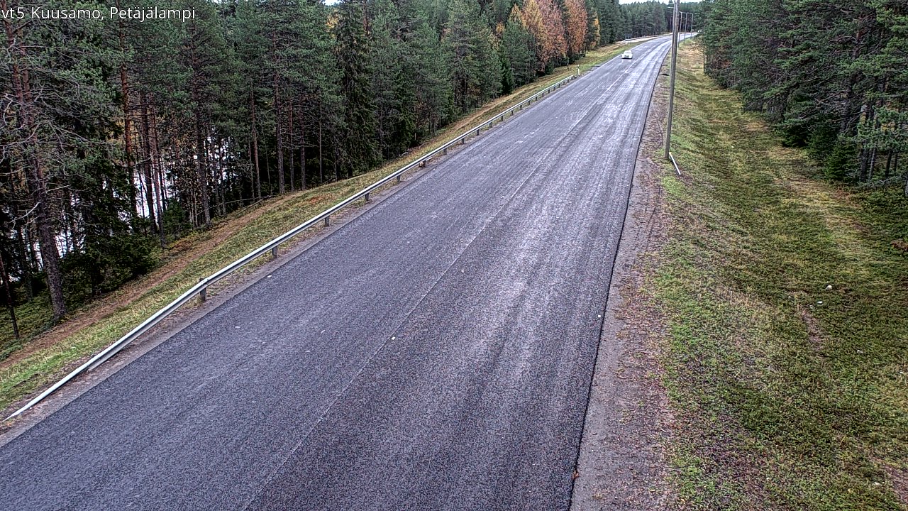 Weather Camera Image Road 5 Kuusamo, Petäjälampi, Kuusamo, Pohjois-Pohjanmaa