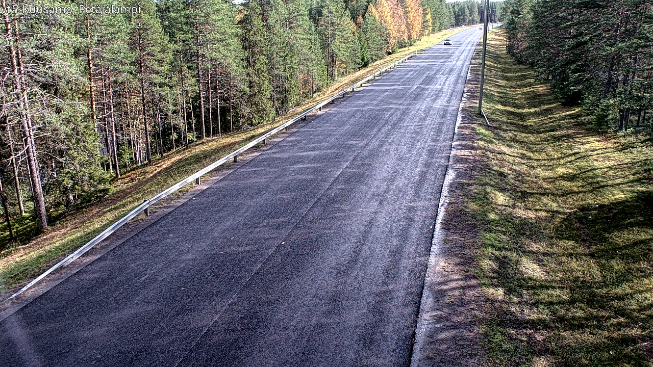 Weather Camera Image Road 5 Kuusamo, Petäjälampi, Kuusamo, Pohjois-Pohjanmaa