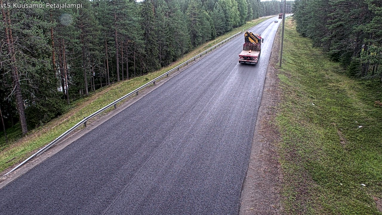 Kelikamerat Kuva Tie 5 Kuusamo, Petäjälampi, Kuusamo, Pohjois-Pohjanmaa