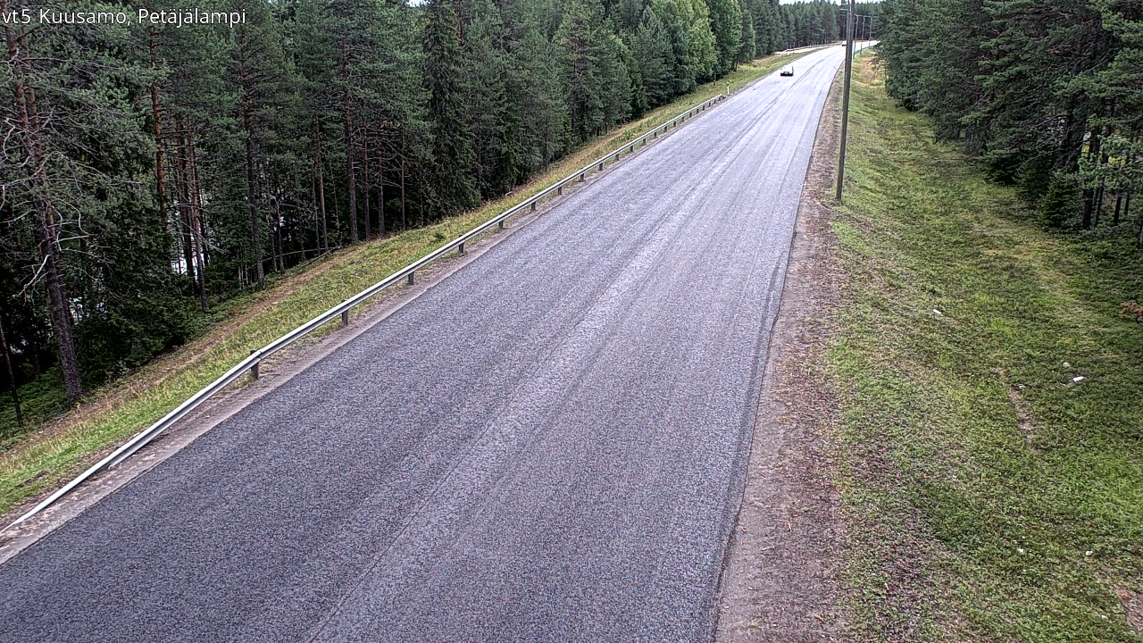 Kelikamerat Kuva Tie 5 Kuusamo, Petäjälampi, Kuusamo, Pohjois-Pohjanmaa