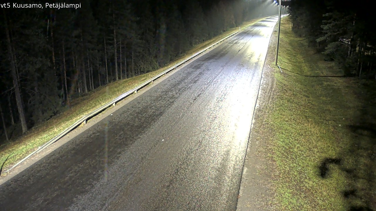 Weather Camera Image Road 5 Kuusamo, Petäjälampi, Kuusamo, Pohjois-Pohjanmaa