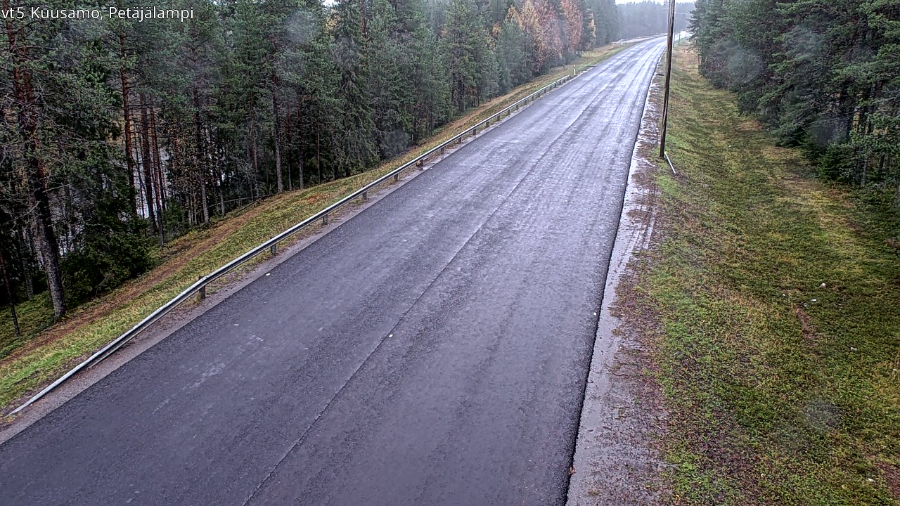 Weather Camera Image Road 5 Kuusamo, Petäjälampi, Kuusamo, Pohjois-Pohjanmaa