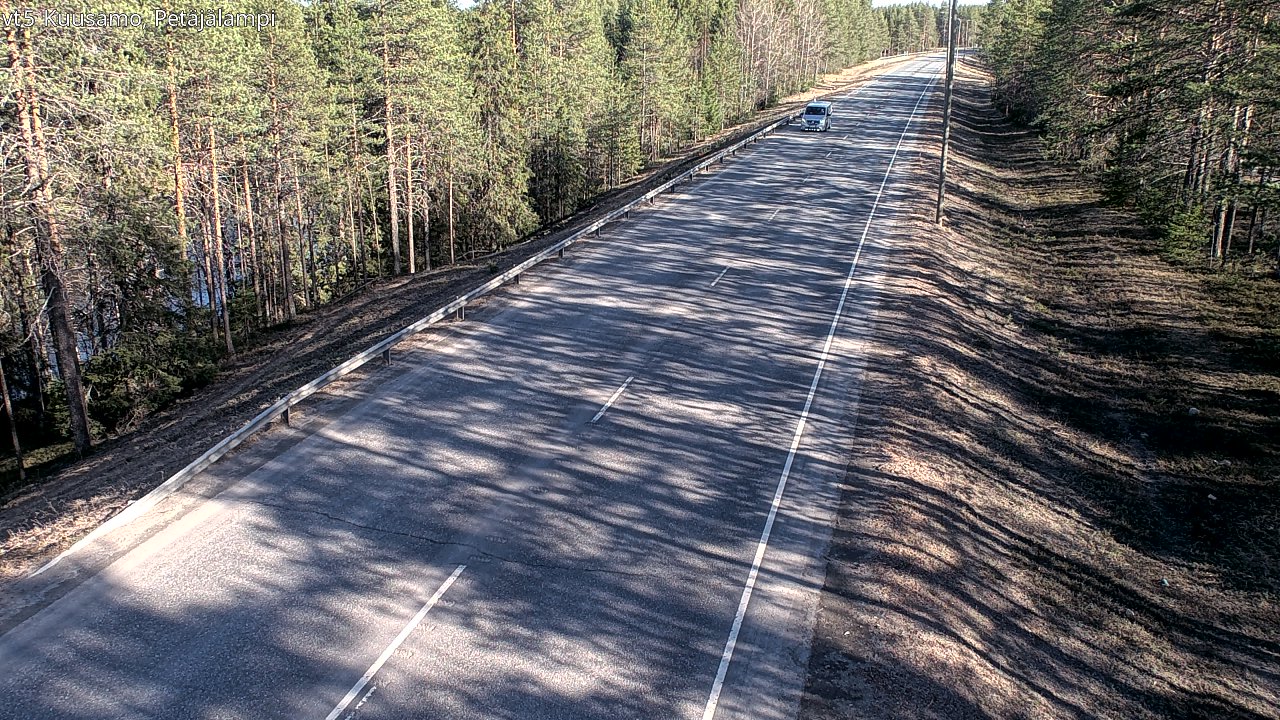 Kelikamerat Kuva Tie 5 Kuusamo, Petäjälampi, Kuusamo, Pohjois-Pohjanmaa