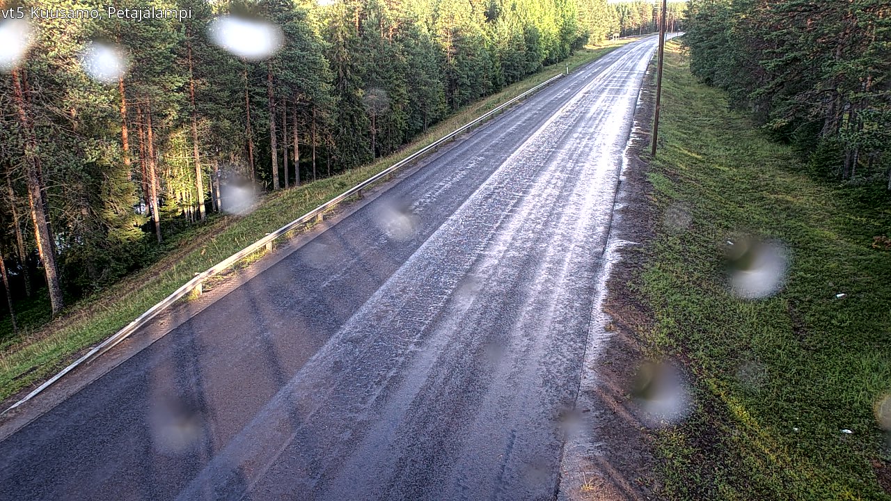 Kelikamerat Kuva Tie 5 Kuusamo, Petäjälampi, Kuusamo, Pohjois-Pohjanmaa