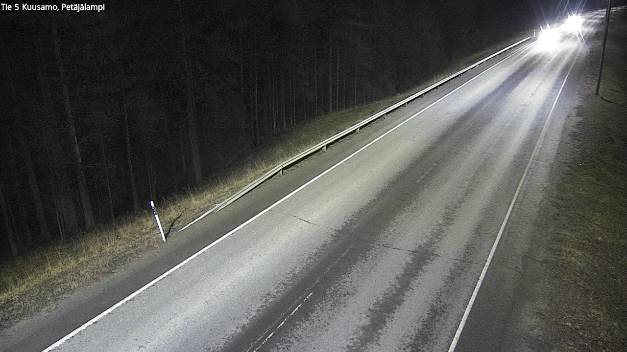 Kelikamerat Kuva Tie 5 Kuusamo, Petäjälampi, Kuusamo, Pohjois-Pohjanmaa